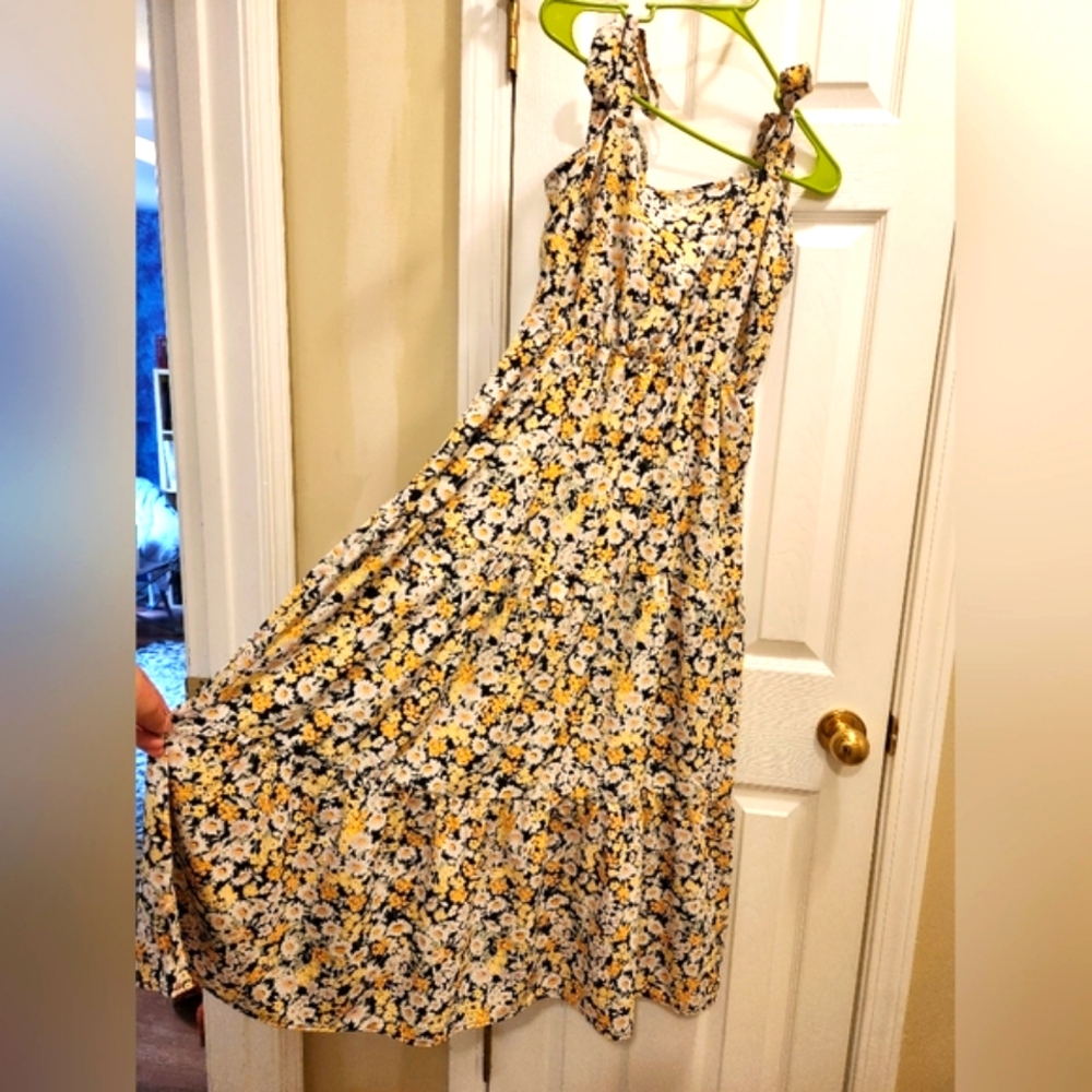 SOLD Floral Maxi Dress, Size M, Social Standard by Sanctuary